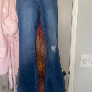 Fashion nova jeans flare high waisted